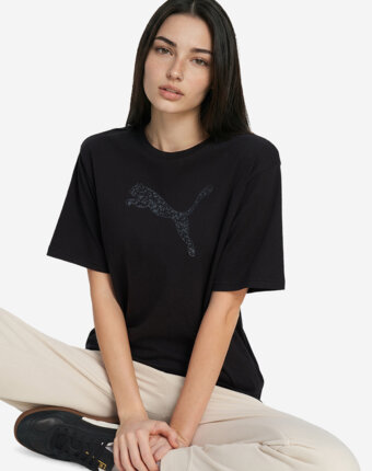 Футболка женская PUMA, Черный женщинам