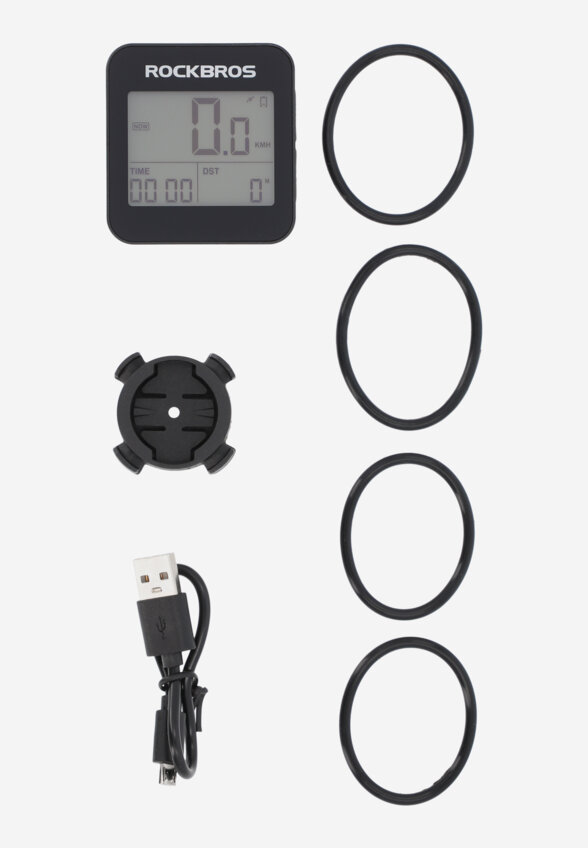 Велосипедный компьютер Rockbros G1 smart GPS, Черный
