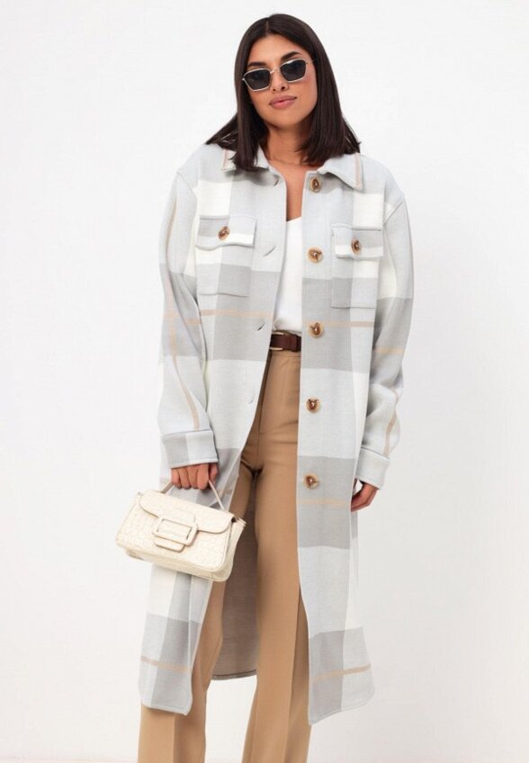 Пальто однобортное Veshalka