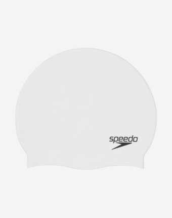 Шапочка для плавания Speedo Flat Silicone, Белый женщинам
