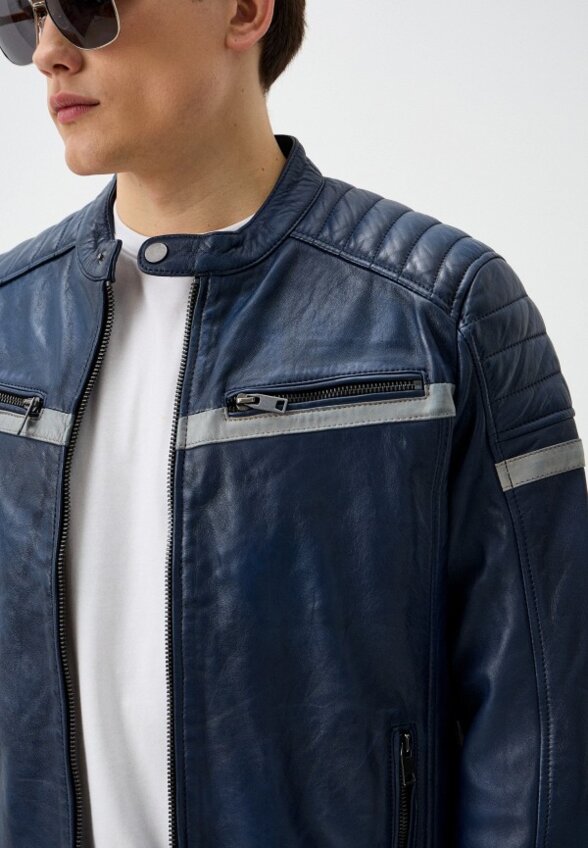 Куртка кожаная Jorg Weber