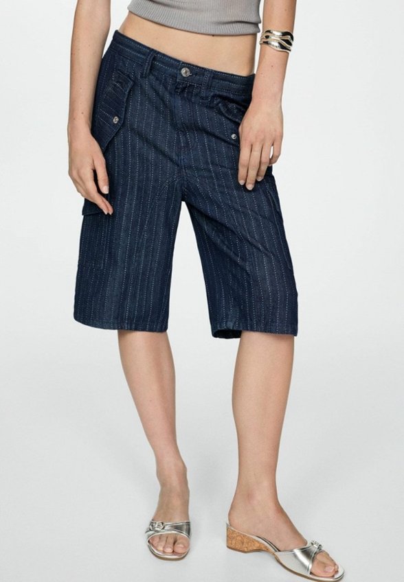 Шорты джинсовые Mango