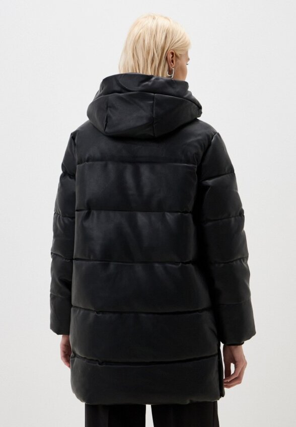 Куртка кожаная утепленная Calliope