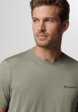 Футболка мужская Columbia Parsons Point SS Logo Tee, Зеленый5  - превью