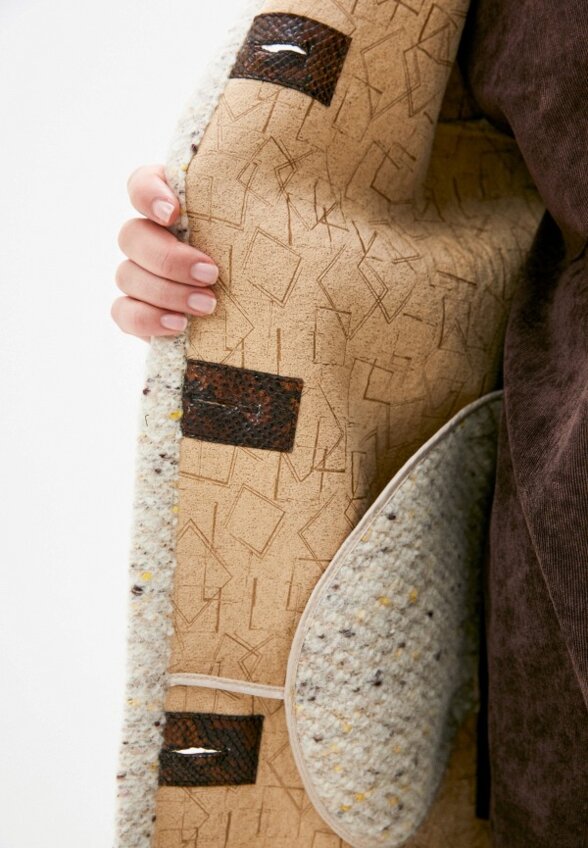 Пальто однобортное Karmel Style