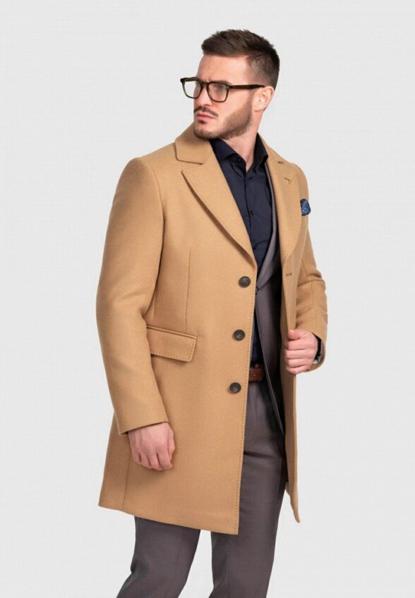 Пальто однобортное Sarto Reale