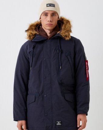 Парка и брелок Alpha Industries мужчинам