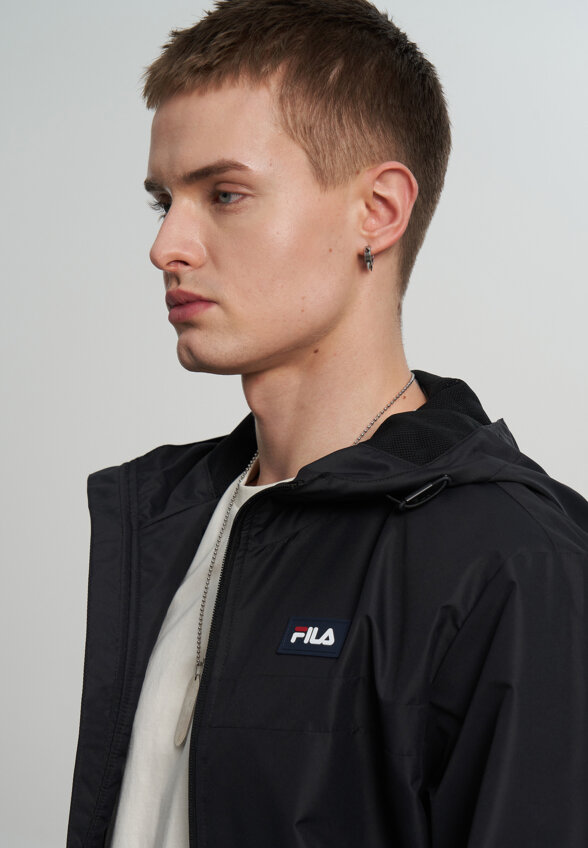 Ветровка мужская FILA, Черный