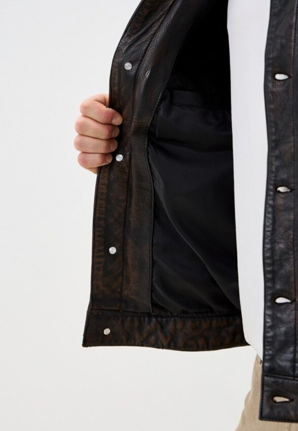 Куртка кожаная Jorg Weber