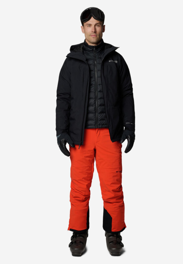 Куртка горнолыжная мужская Columbia Winter District II Interchange Jacket, Черный