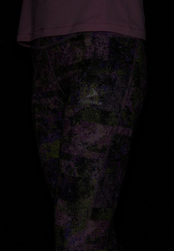 Легинсы женские Demix Longrun Trail Gfx, Мультицвет