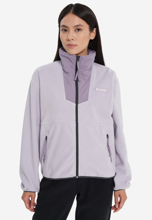 Джемпер флисовый женский Columbia Sequoia Grove Full Zip Fleece, Фиолетовый