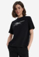 Футболка женская Reebok Brielle Crew, Черный1  - превью
