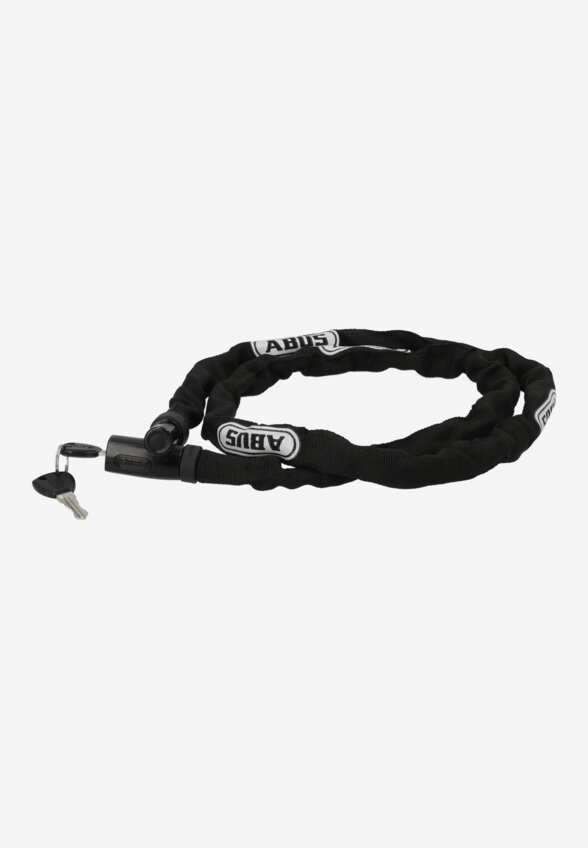 Замок велосипедный с ключами Abus 4804 K/110 BK Steel-O-Chain, Черный