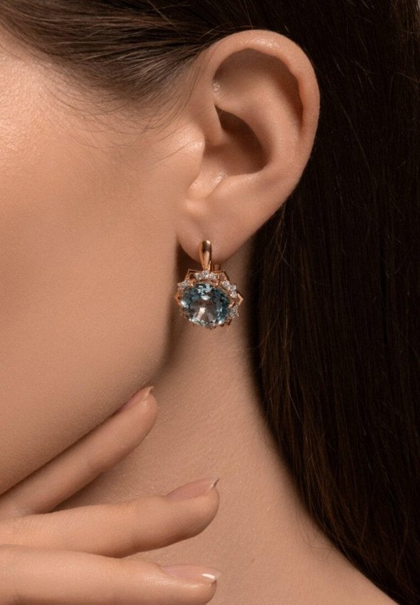 Серьги Diamant