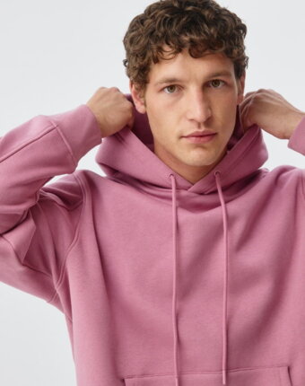 Худи REGULAR FIT из футера с начесом мужчинам