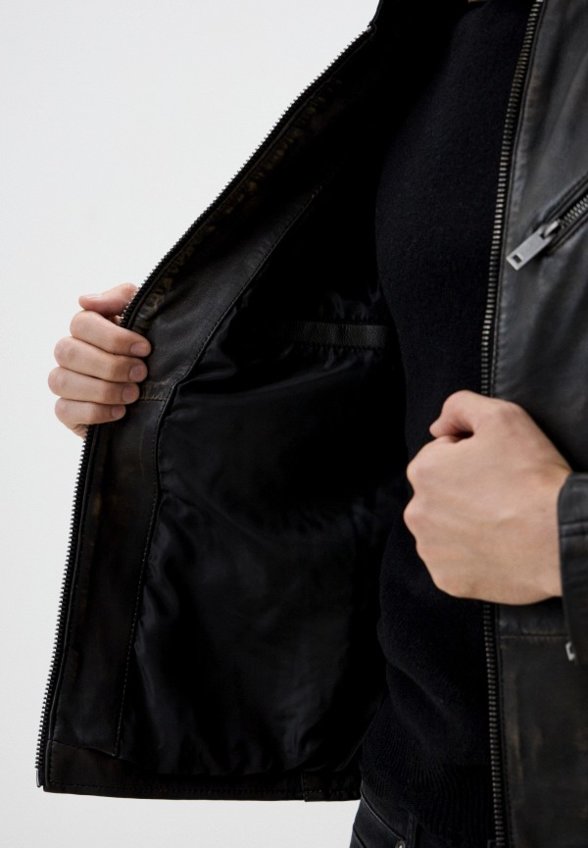 Куртка кожаная Jorg Weber