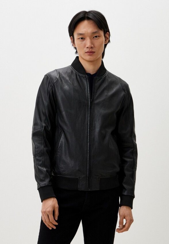 Куртка кожаная Urban Fashion for Men