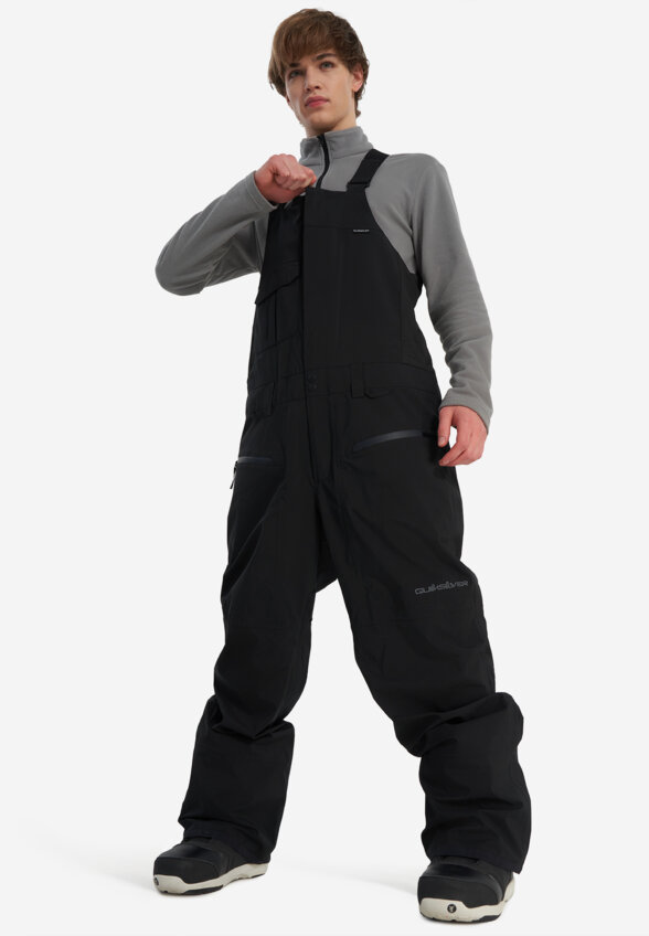 Полукомбинезон сноубордический мужской Quiksilver Paramo, Черный
