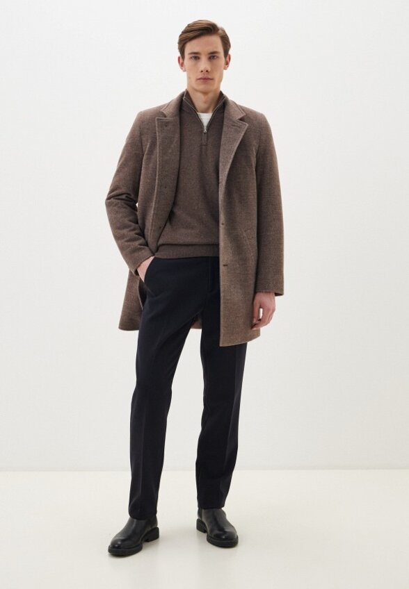 Пальто однобортное Caravan