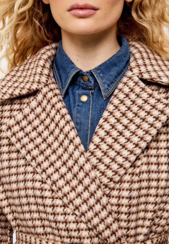 Пальто однобортное Katerina Myachina