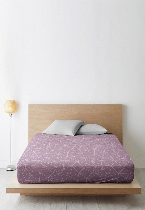 Простыня 1,5-спальная Ночь нежна