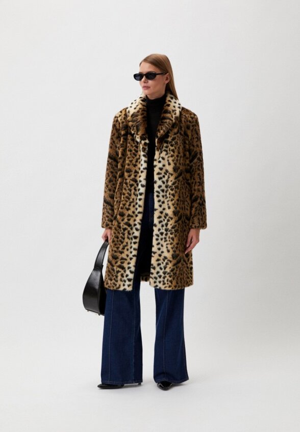 Пальто меховое Pinko
