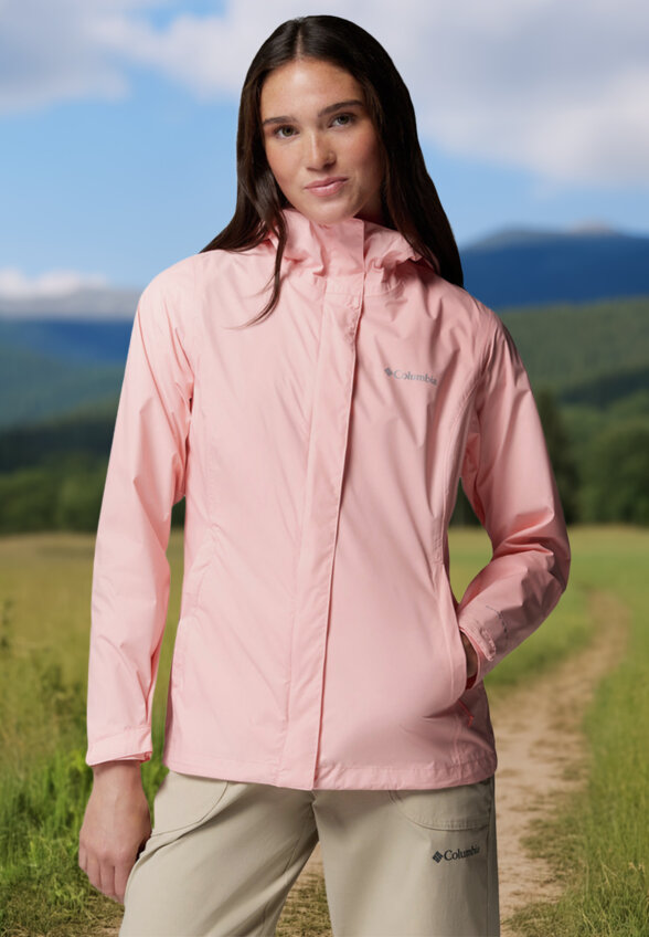 Ветровка женская Columbia Arcadia II Jacket, Розовый