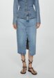 Юбка джинсовая Mango1  - превью