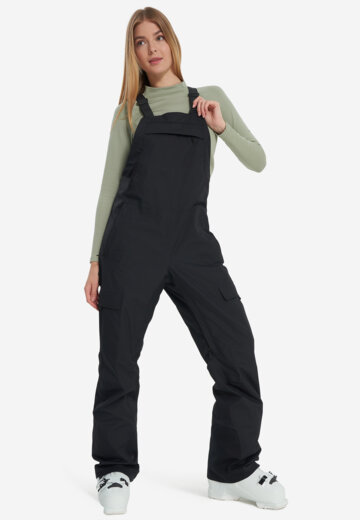 Полукомбинезон горнолыжный женский Mountain Hardwear Firefall, Черный
