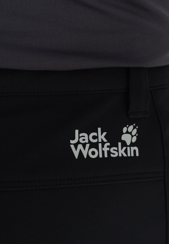 Брюки утепленные мужские Jack Wolfskin Trek Terrain, Черный