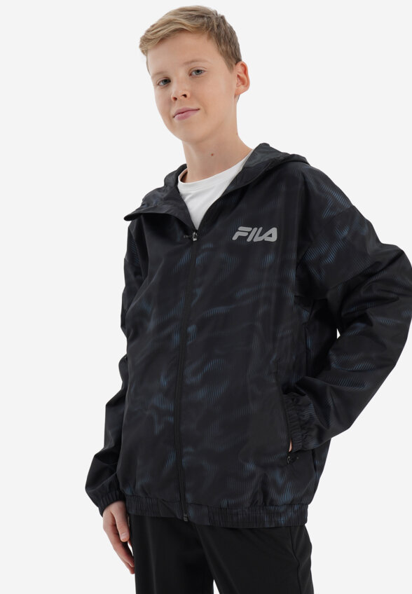 Ветровка для мальчиков FILA, Черный