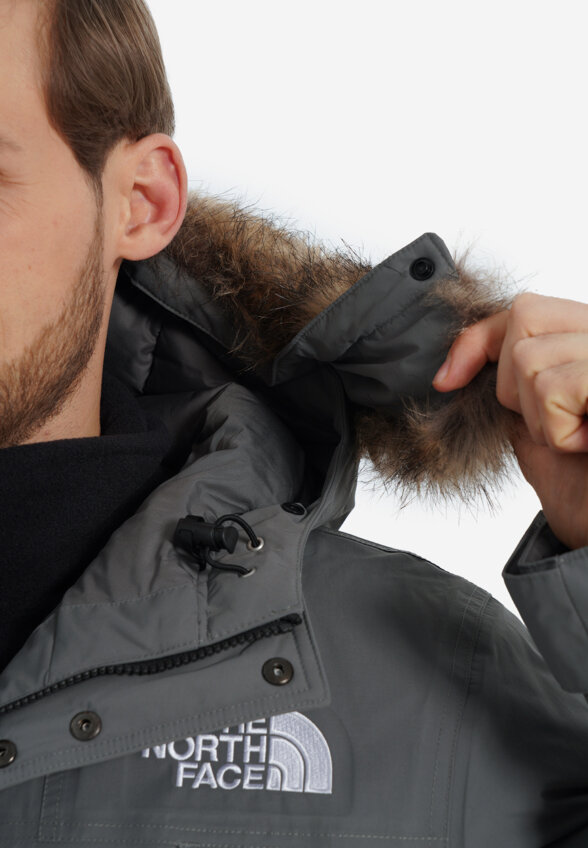 Пуховик мужской The North Face McMurdo, Серый