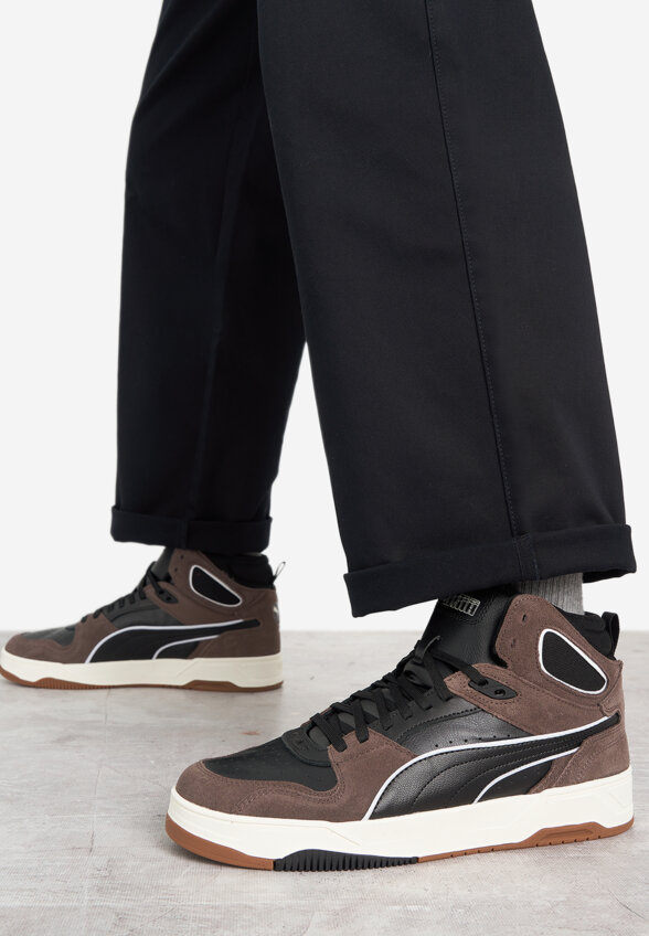 Кеды мужские PUMA Rbd Break Mid Sd, Коричневый