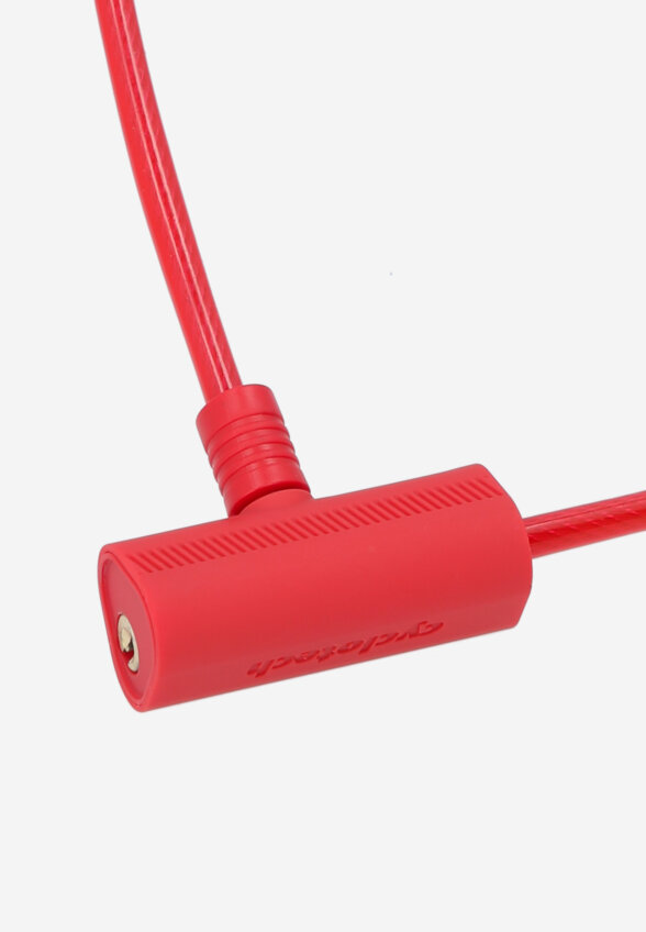 Замок велосипедный с ключами Cyclotech CLK-2, Красный