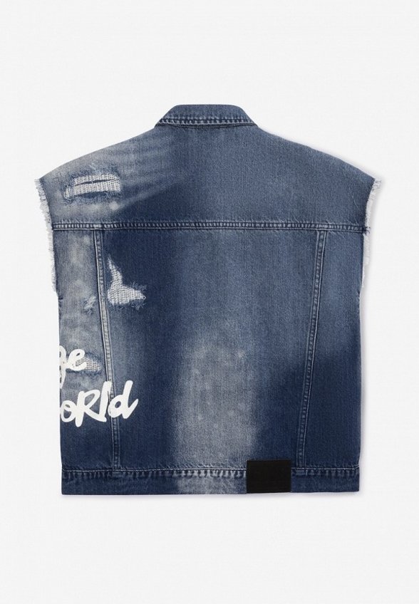 Жилет джинсовый Gulliver