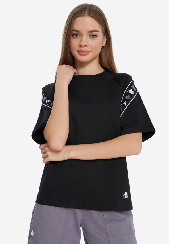 Футболка женская Kappa, Черный