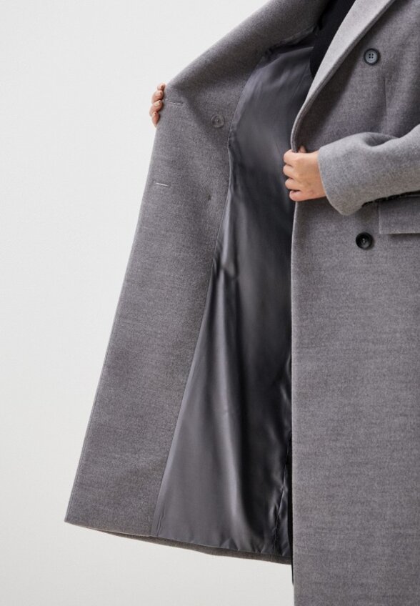 Пальто двубортное Neohit