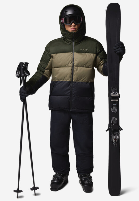 Куртка горнолыжная мужская Columbia Slope Style Jacket, Зеленый