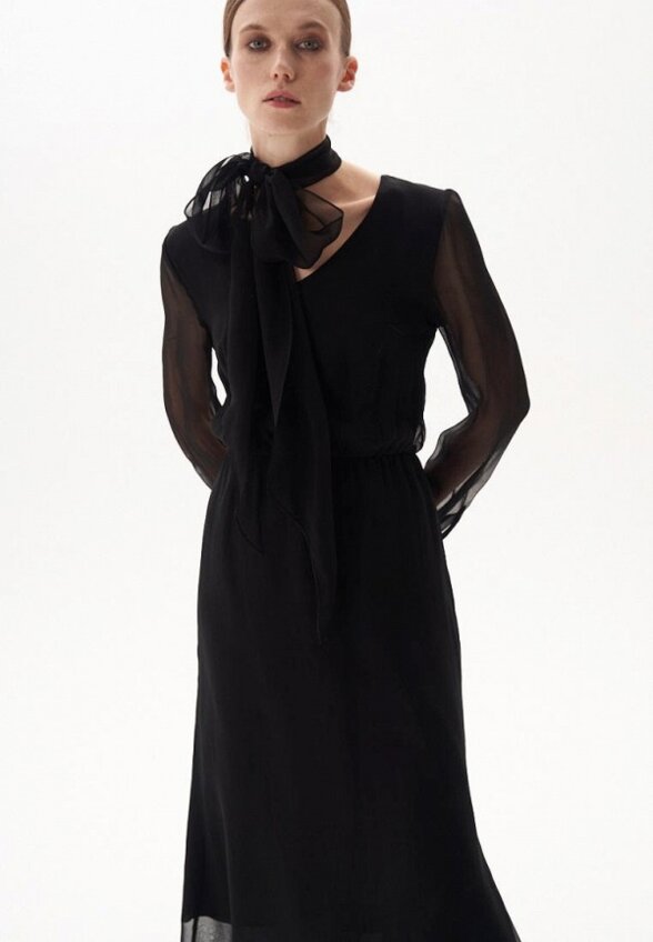 Платье и шарф Evgenia Kolos