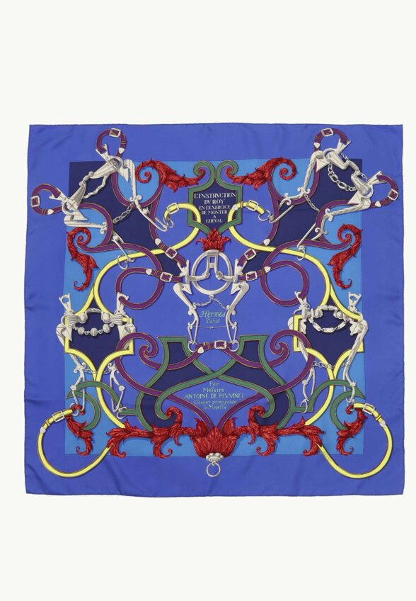 Hermes Silk Scarf