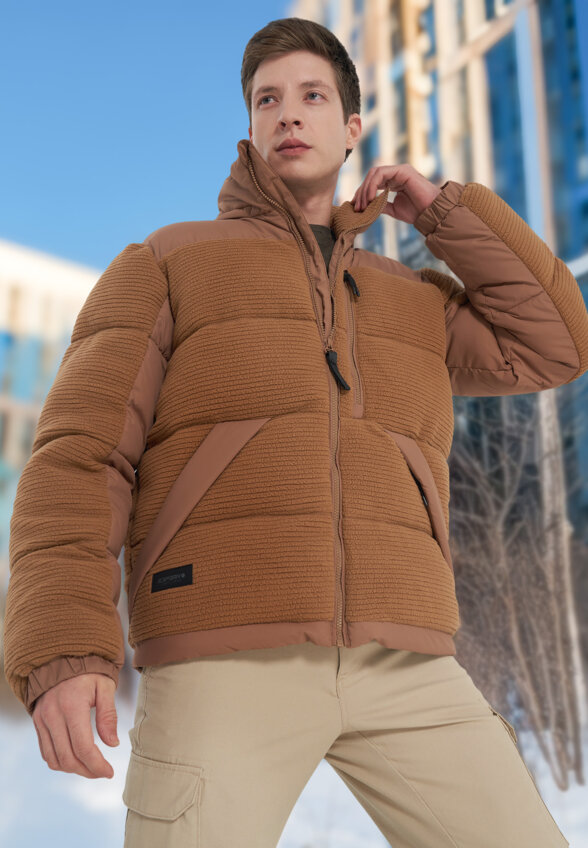 Пуховик мужской IcePeak Aalam, Бежевый