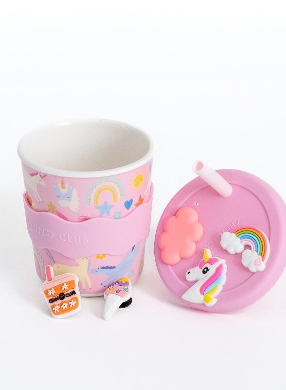 Стакан с крышкой и джибитсами Чино Клаб (Chino Club) 