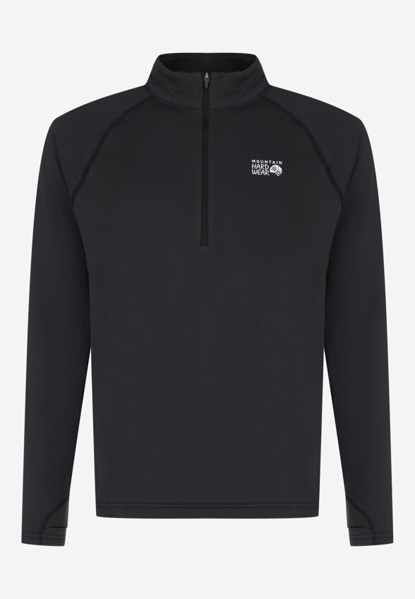 Толстовка мужская Mountain Hardwear Crater Lake Heavyweight Half Zip, Черный