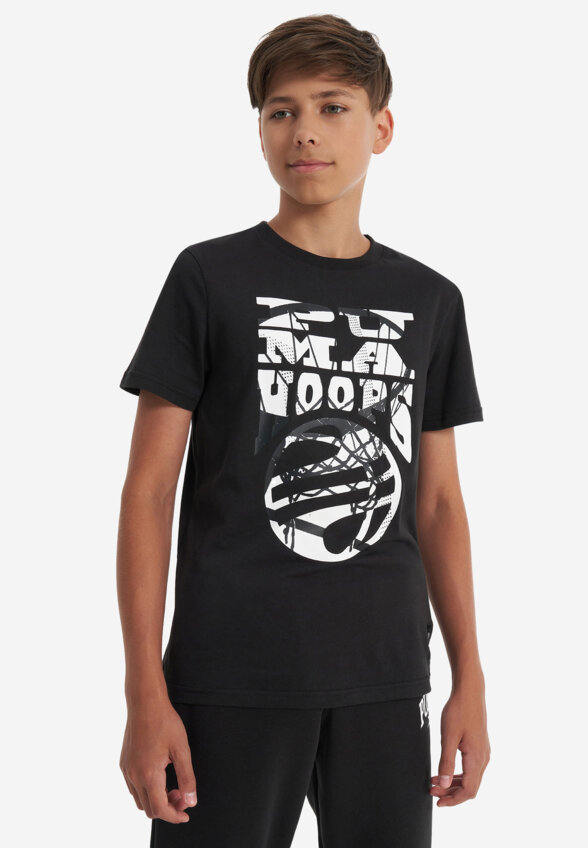Футболка для мальчиков PUMA Basketball Blueprint, Черный