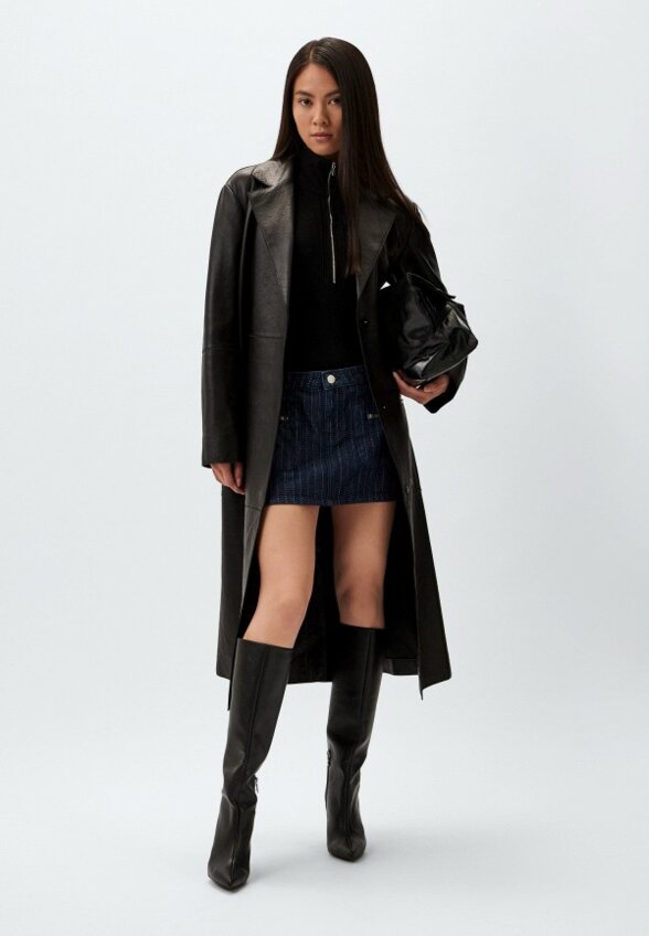 Юбка джинсовая Mango