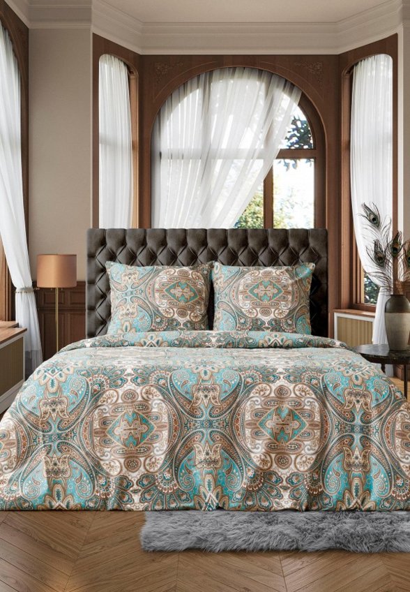 Постельное белье Евро Mia Cara