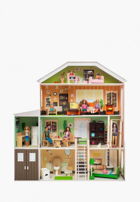 Дом для куклы Paremo