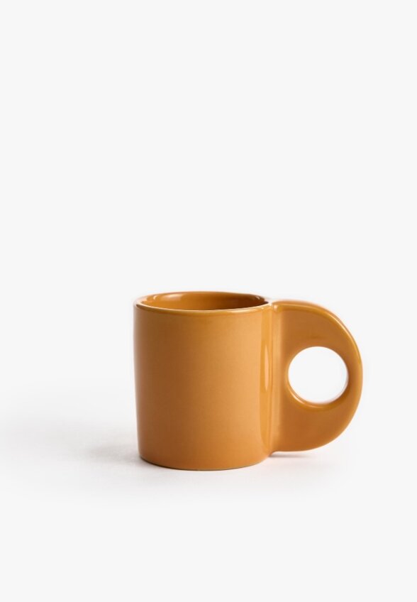 Кружка из каменной керамики