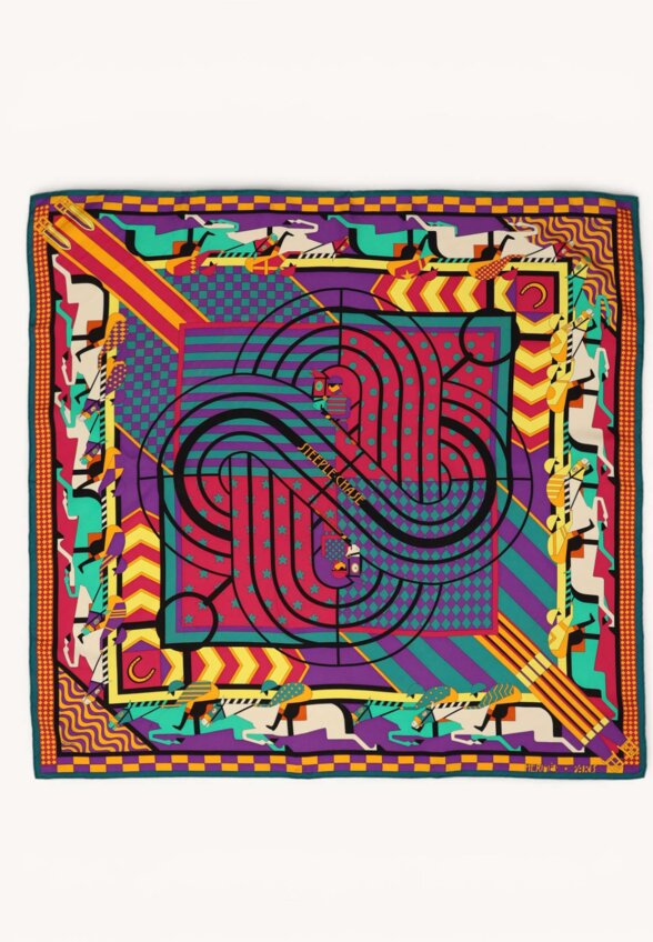 Hermes Silk Scarf